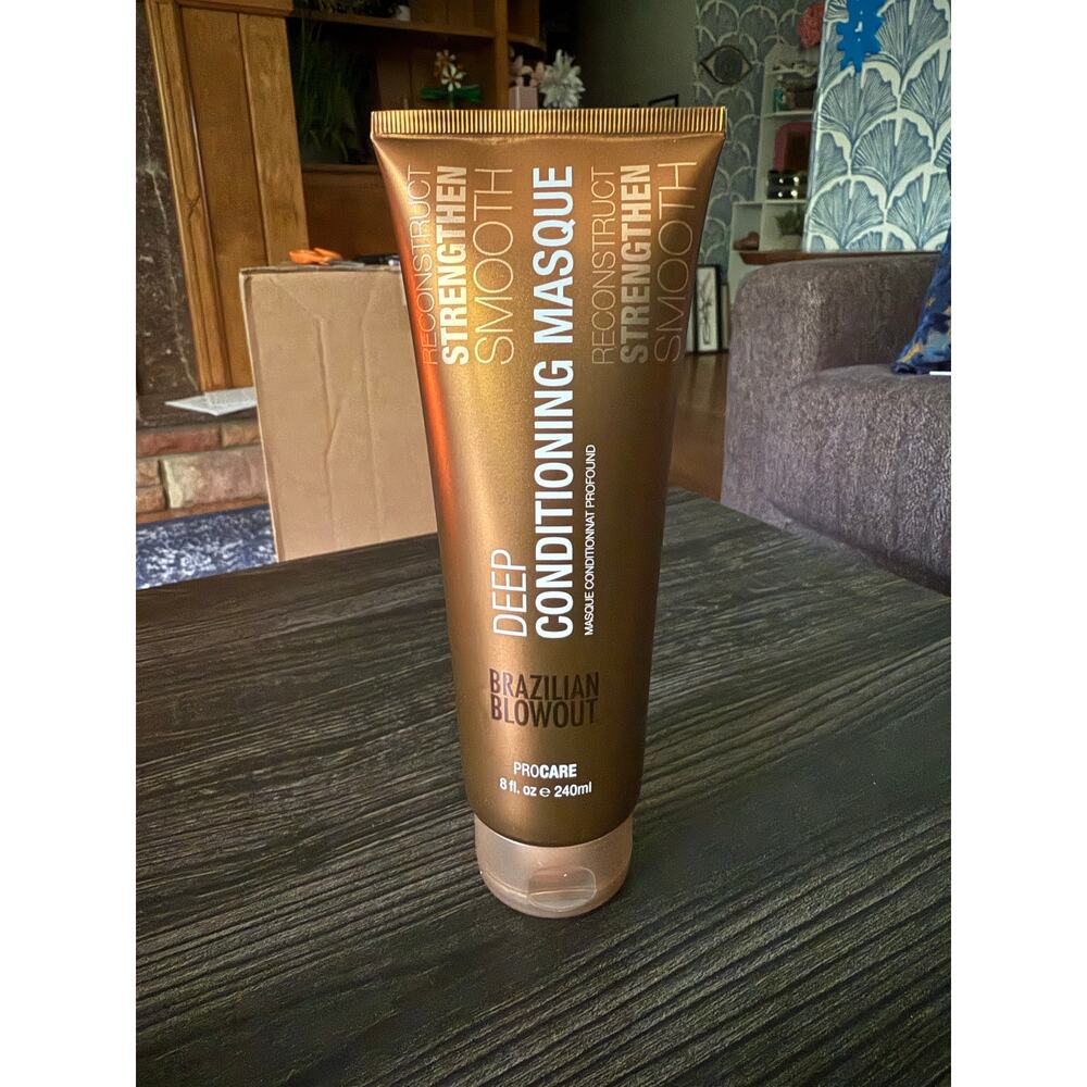 NEW Deep Conditioning Masque Brazilian Blowout Procare 8 Fl. oz FULL SIZE